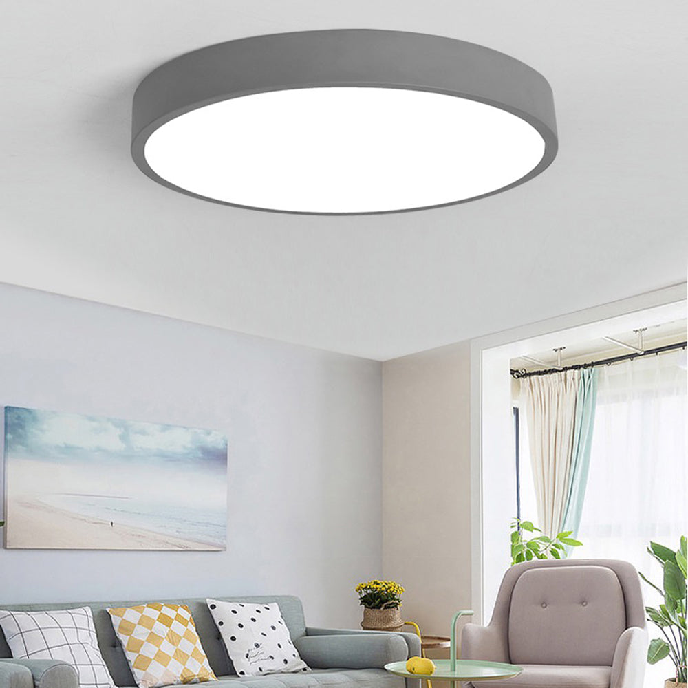 Stropní lampa Morandi LED Elegantní růžovošedá do obývacího pokoje | Lersk