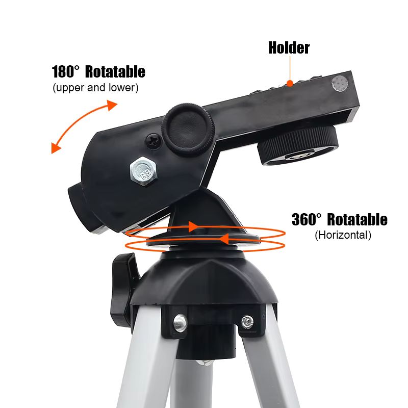 Professional Astronomical Telescope 70mm Aperture, 300mm Focal Length With Easy Setup For Stargazing And Nature | Lersk
