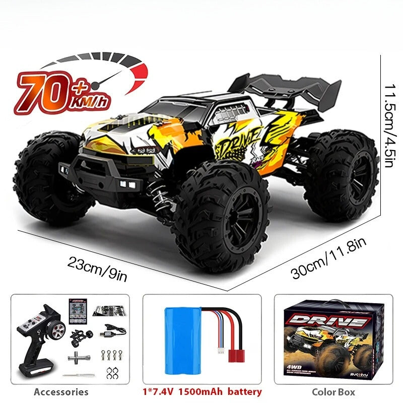 StormRift 1:16 4WD High-Speed Off-Road RC Truck LED Remote | Lersk