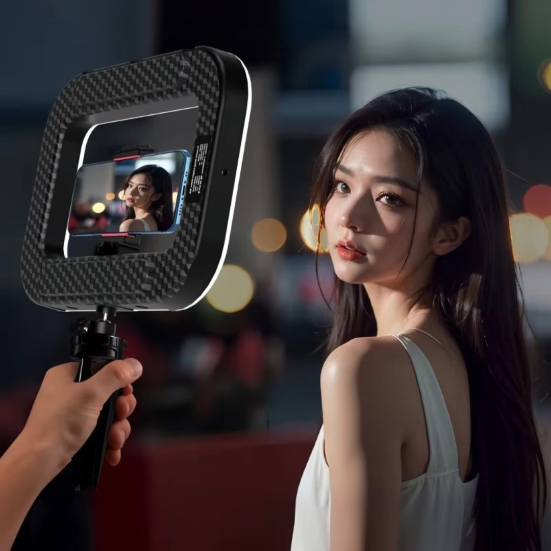 Luce ad Anello LED Portatile per Fotografia Mobile e Streaming | Lersk