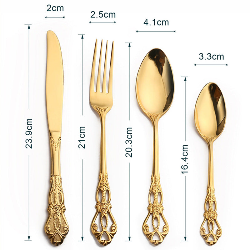 Novae Stainless Steel Cutlery Set Hand-Forged Durable | Lersk