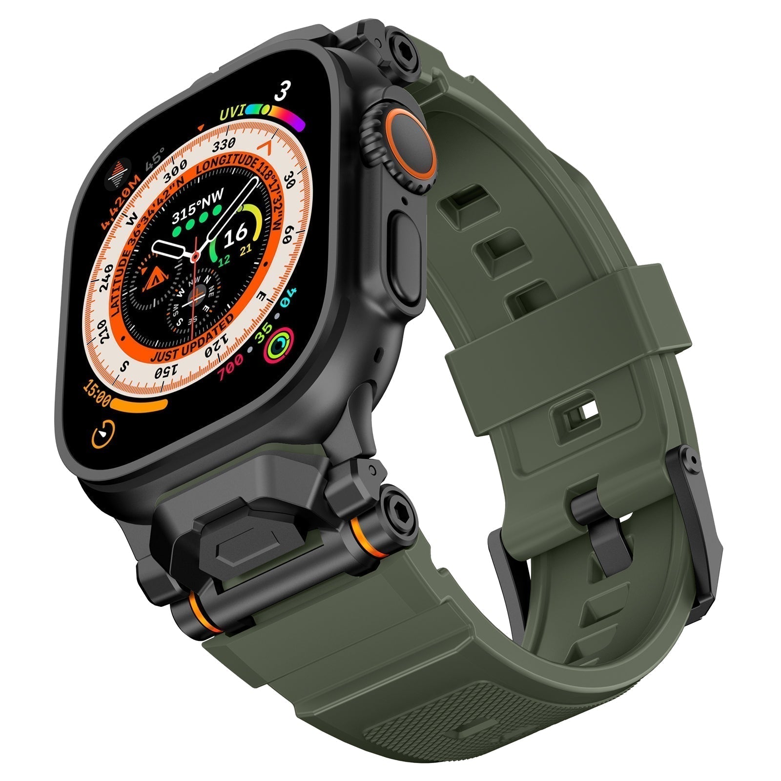 רצועת גומי Velexa FKM 2.0 לשעון אפל | Lersk