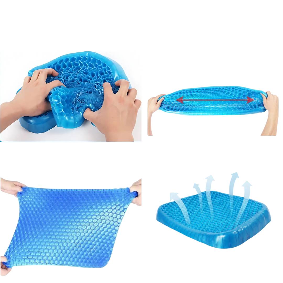 ErgoRelief Gel Seat Cushion For Tailbone And Lower Back | Lersk