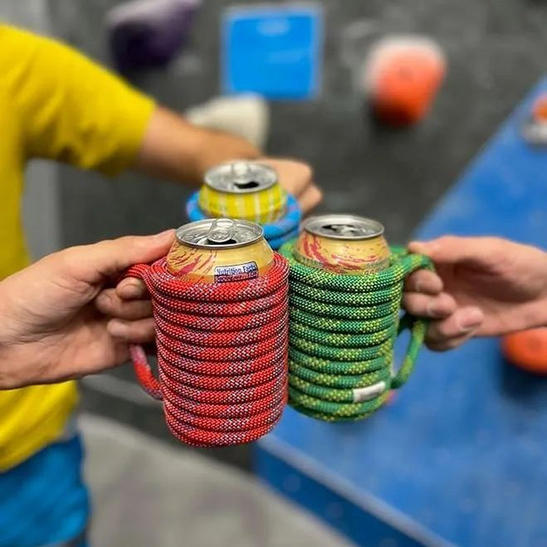 Gemütliche Dosenhülle aus recyceltem Kletterseil für Dosen und Flaschen Gemütliche Dosenhülle aus recyceltem Seil für Dosen | Lersk