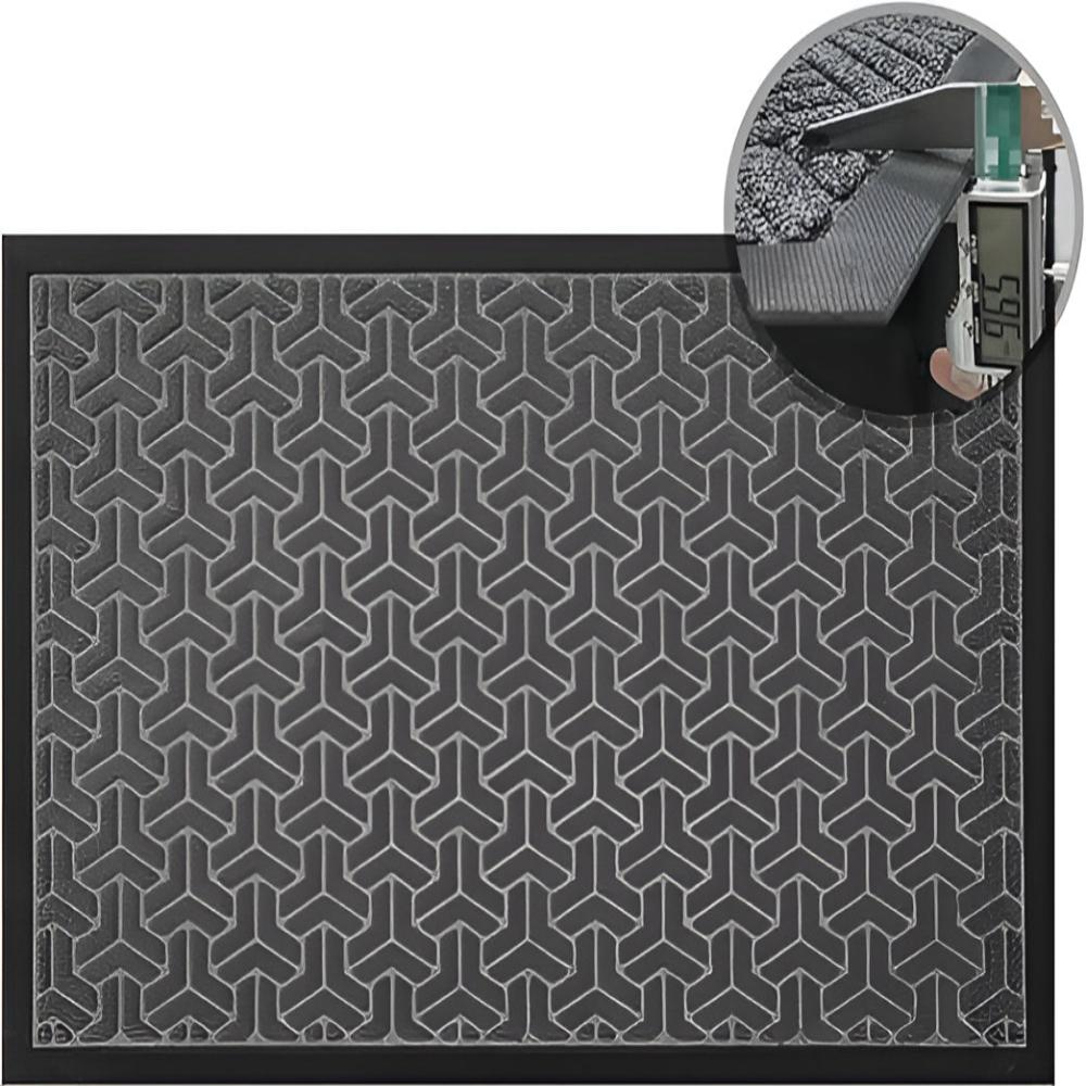 Geometric Entryway Mat Durable Door Mat for High Traffic Entrances | Lersk