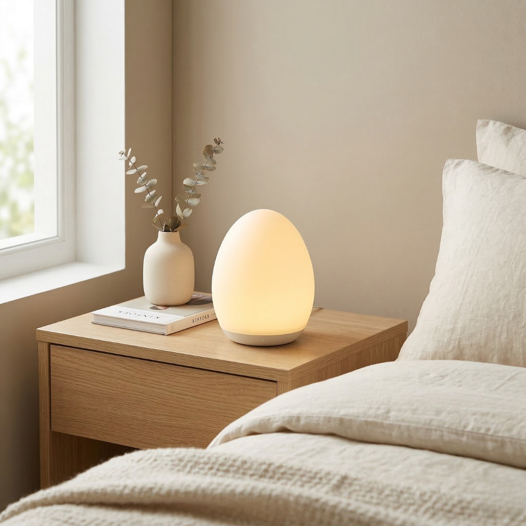 Wiederaufladbare LED-Nachtlampe für nächtliche Beleuchtung | Lersk