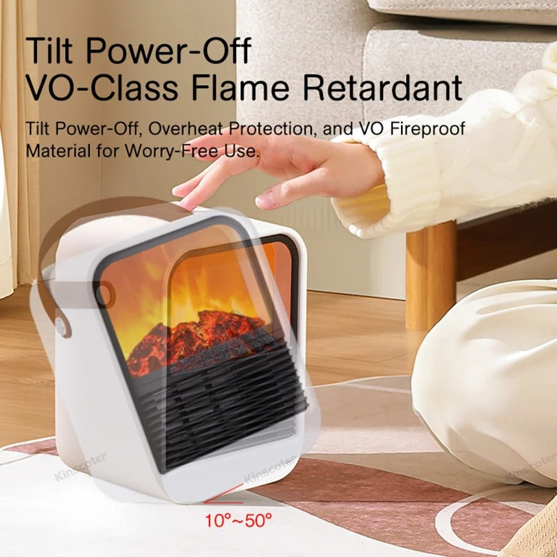 Electric Portable Heater For Instant Warmth For Small Spaces Cozy | Lersk