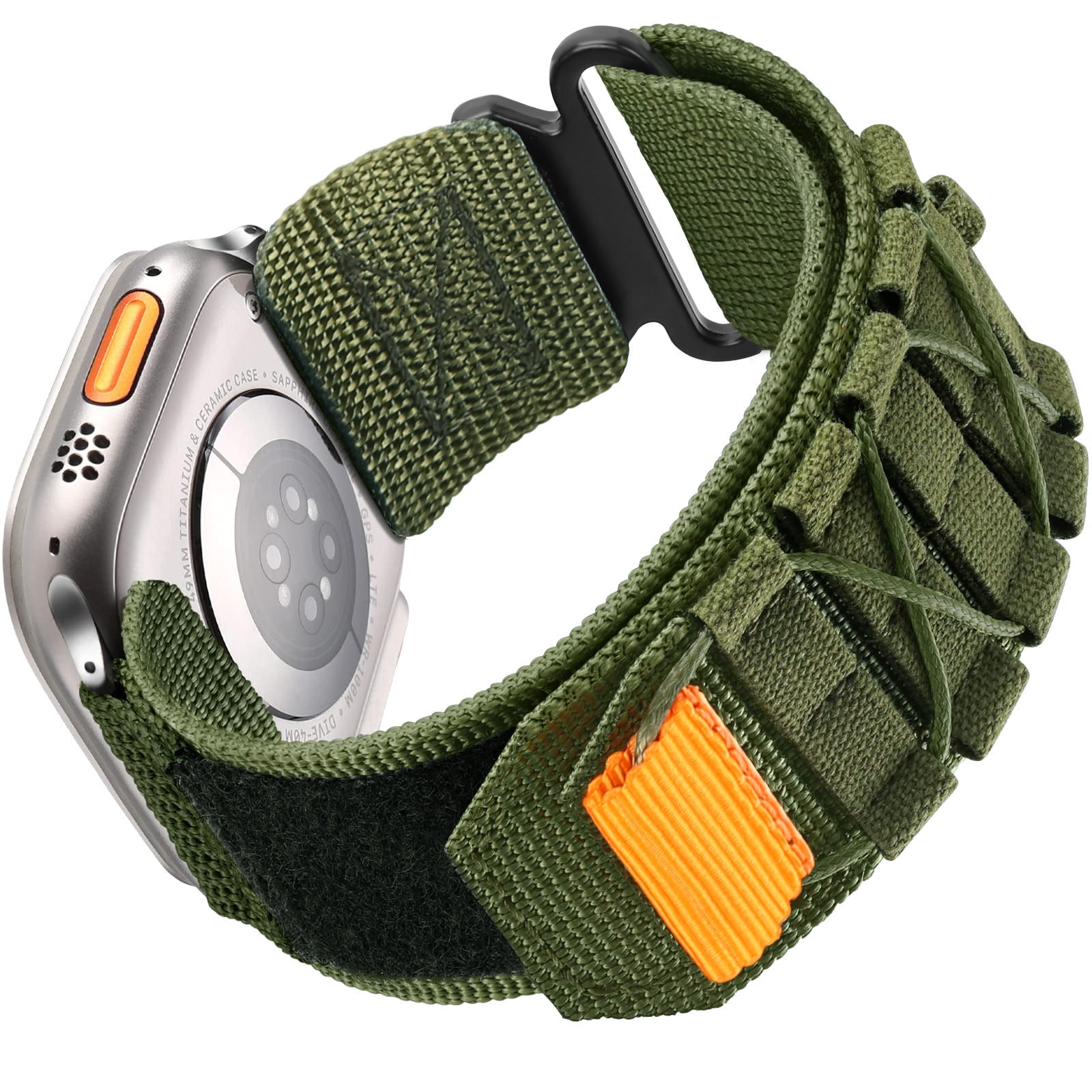 Nylon Canvas Hook-And-Loop Strap For Kirrea Smartwatch | Lersk