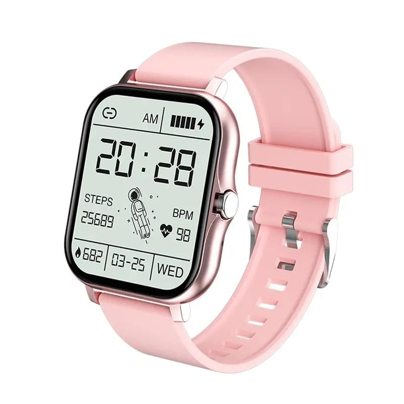Digitální chytré hodinky unisex s plně dotykovým displejem, Bluetooth hovory, sledování fitness | Lersk