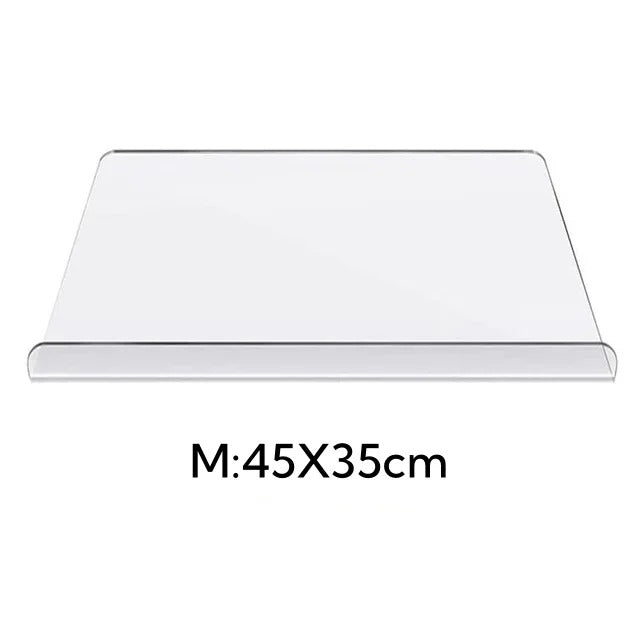 Non Slip Transparent Cutting Board With Lip For Home And Restaurant Kitchens | Lersk