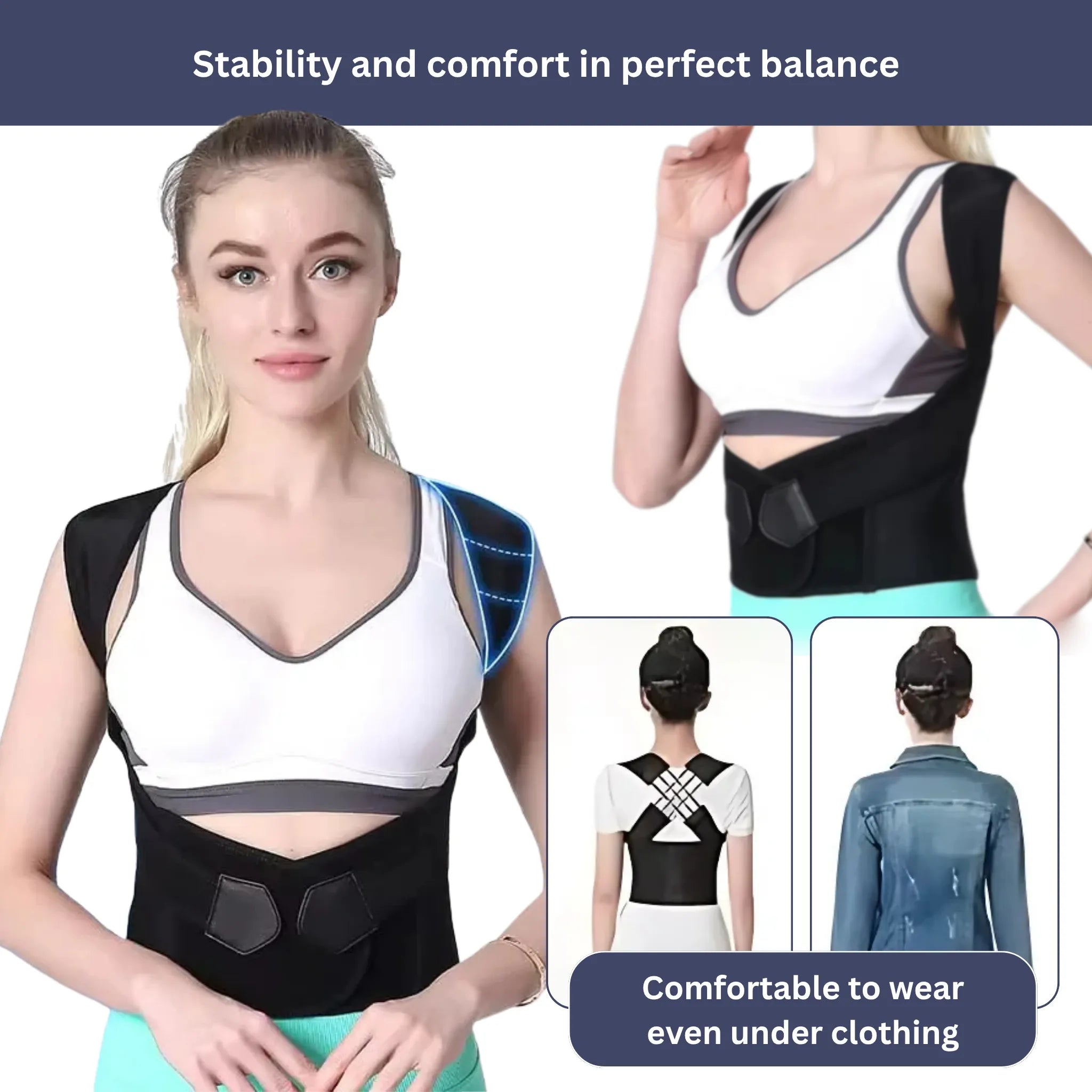 Adjustable Back Support Posture Corrector For Confidence | Lersk