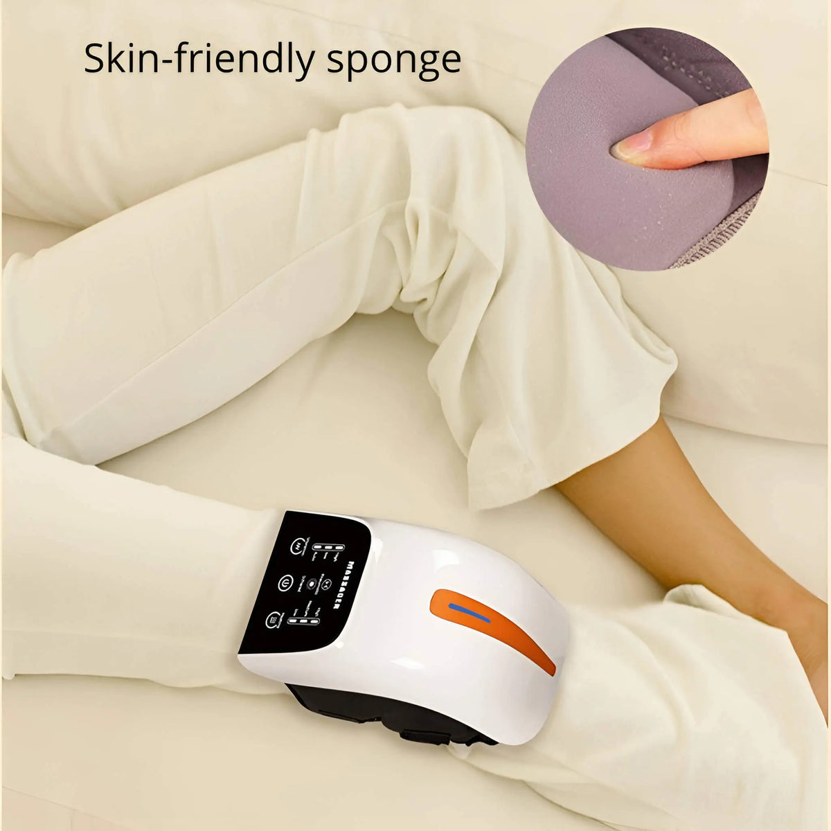 Knee Massager With Airbag Kneading Heat Therapy And Red Light For Home Use