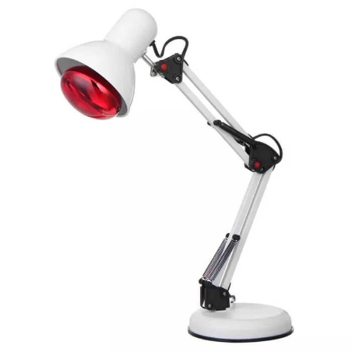 NovaRay Red Light Therapy Lamp With Infrared Heat On Tripod Stand