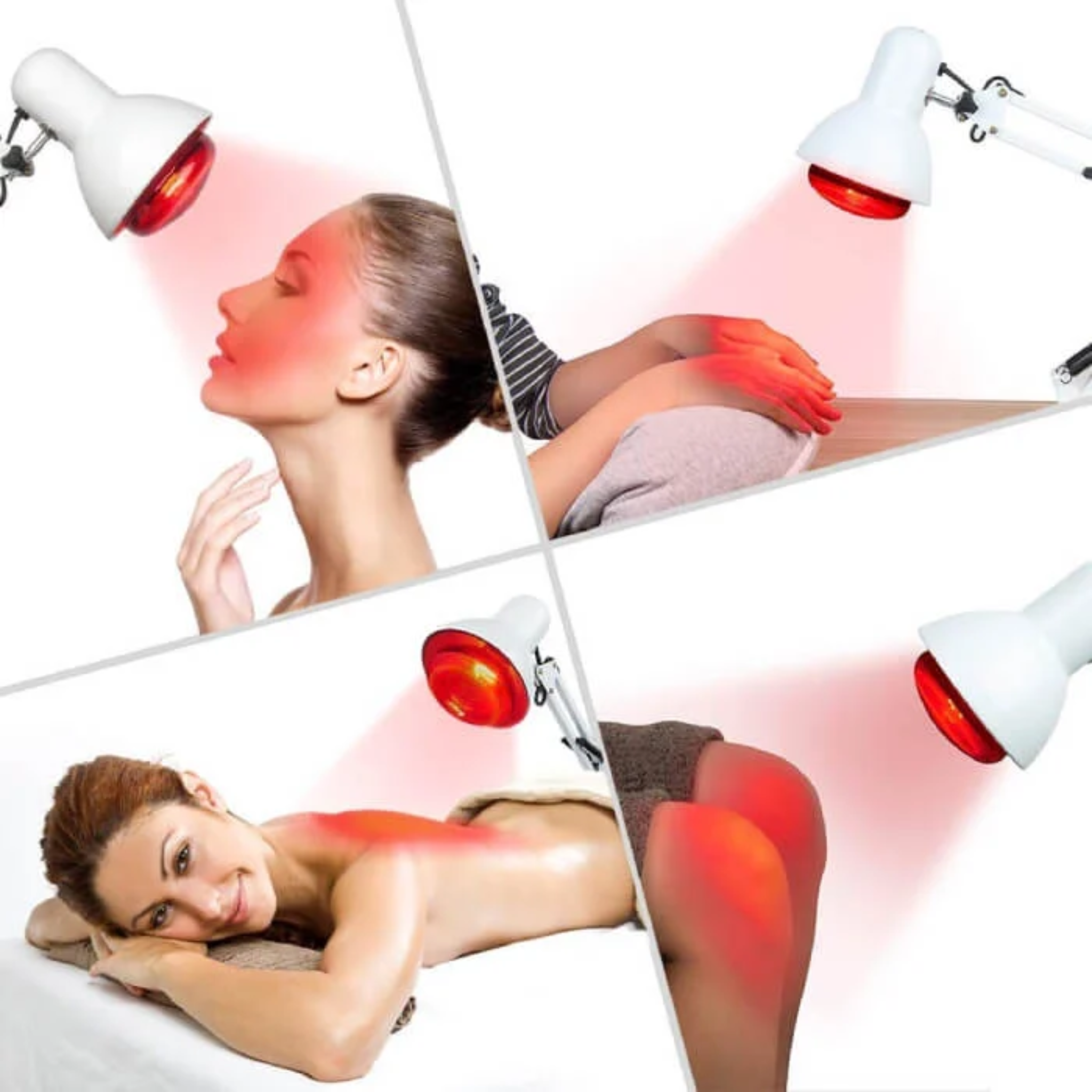 NovaGlow Infrared Therapy Lamp With Adjustable Stand | Lersk