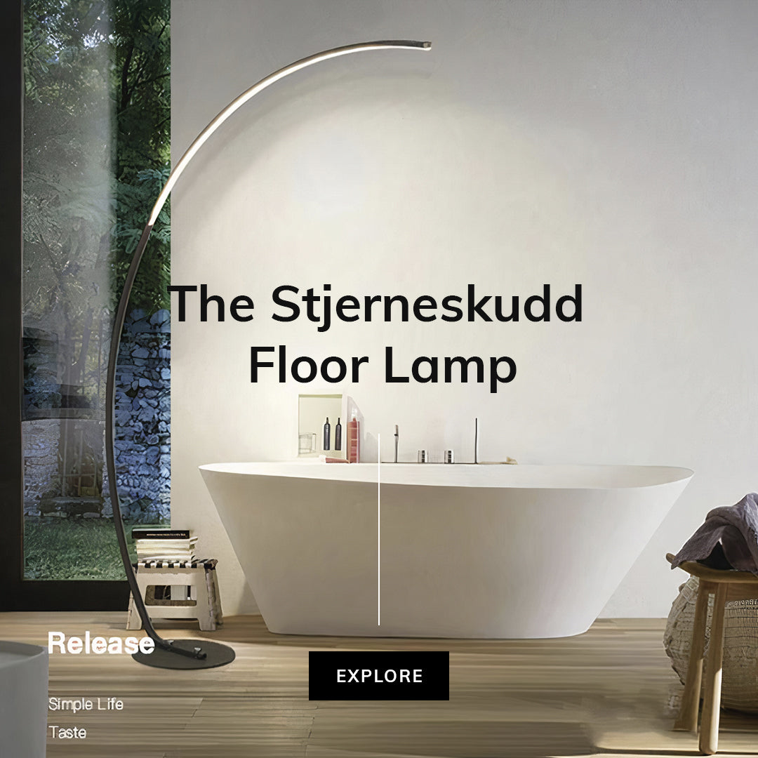 Stjerneskudd stojací lampa pro čtecí koutky s efektem padající hvězdy | Lersk