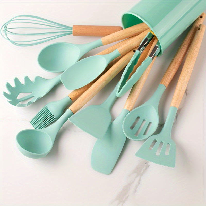 CulinaPro | 12-Piece Silicone Cooking Tool Set | Lersk