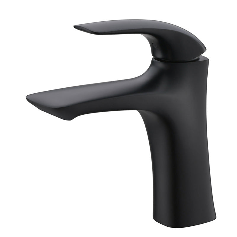 Brass Single-Lever Bathroom Faucet for One-Hole Sinks | Lersk