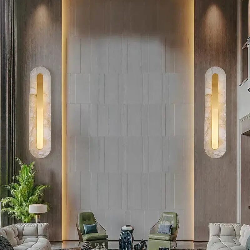 Lyra Marble Round Wall Light Timeless Glow For Elegant Ambience Four Variations | Lersk