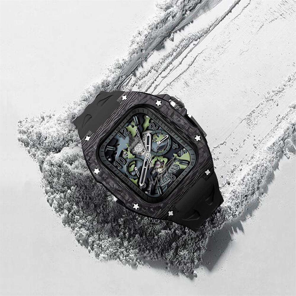 Kit di custodia Novex Retrofit in fibra di carbonio per Apple Watch Ultra | Lersk
