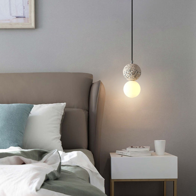 Valentina LED Pendant Lights Glass Globe For Dining Table | Lersk