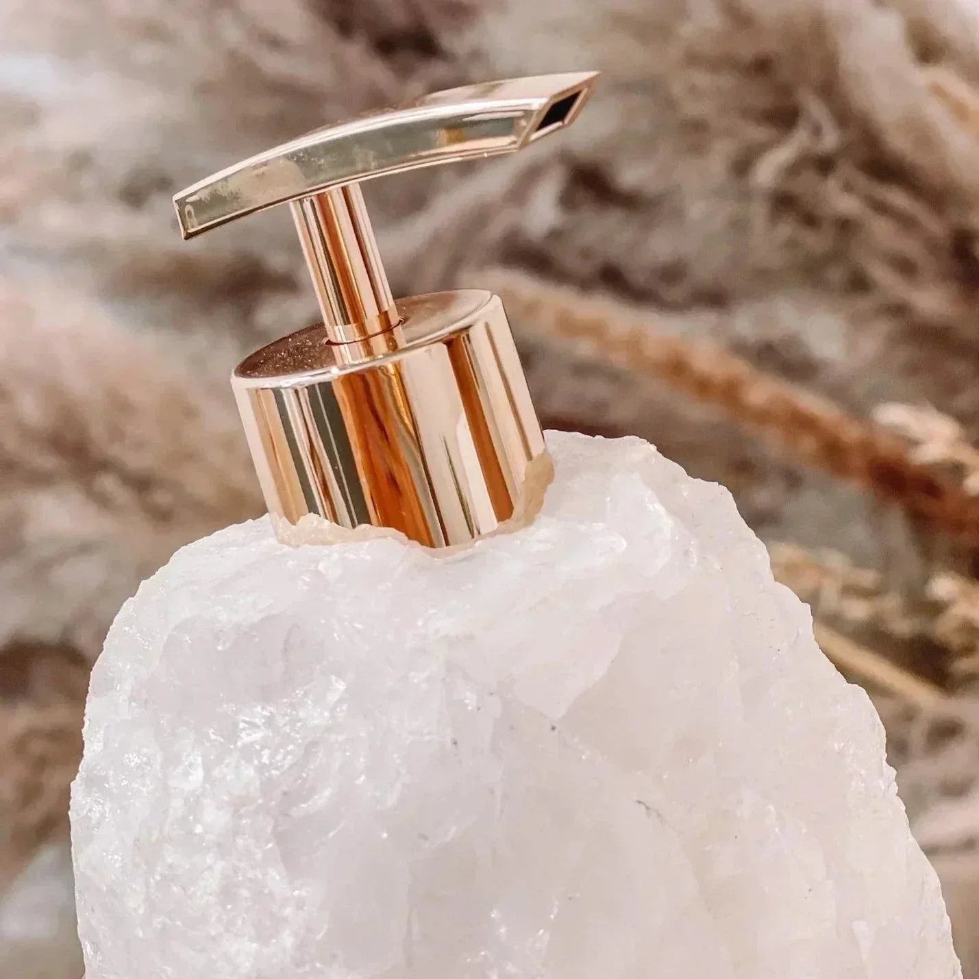 Lunara Crystal Soap Dispenser for Elegant Countertop Decor | Lersk