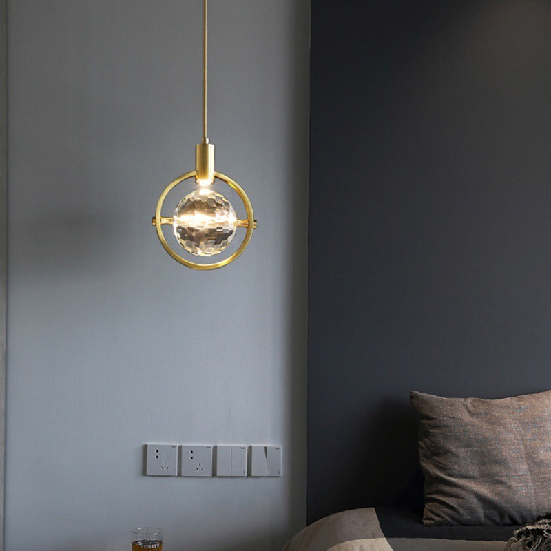 AuraRing křišťálový závěsný LED prstenec | Lersk