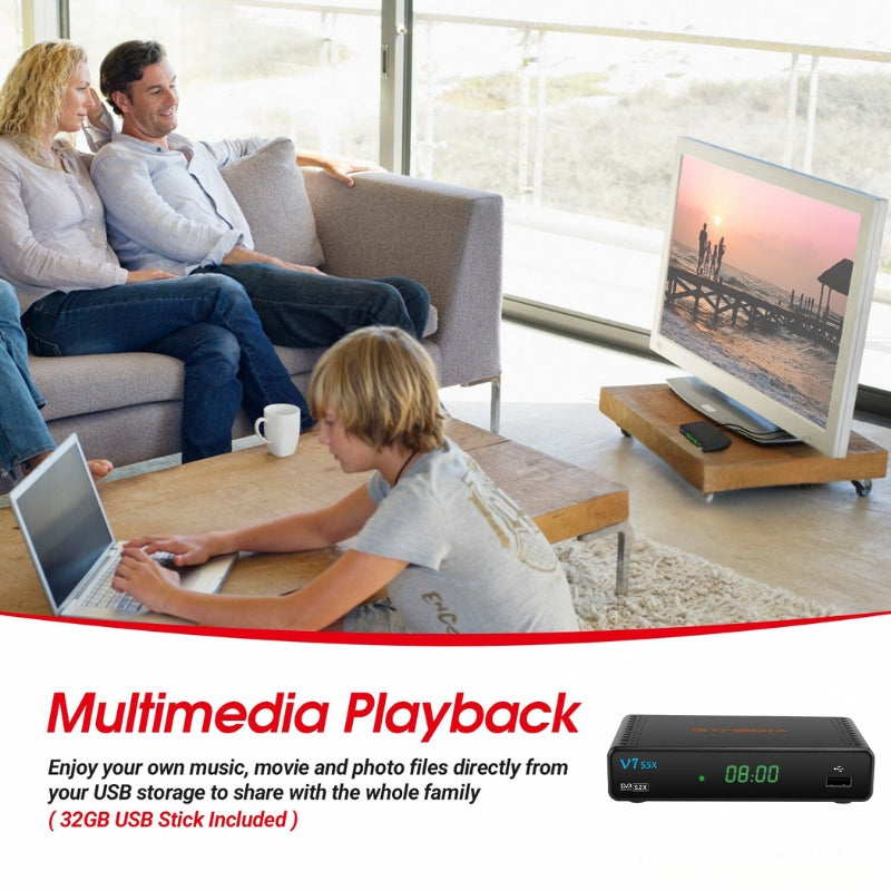Oris Vantage HD Freeview Set-Top Box With PVR Recording | Lersk