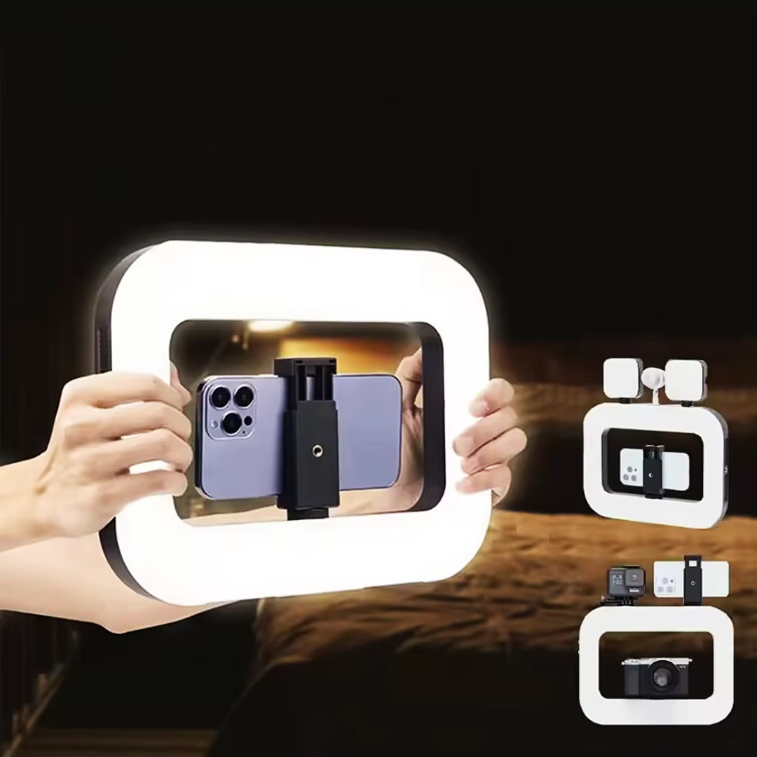 Luce ad Anello LED Portatile per Fotografia Mobile e Streaming | Lersk