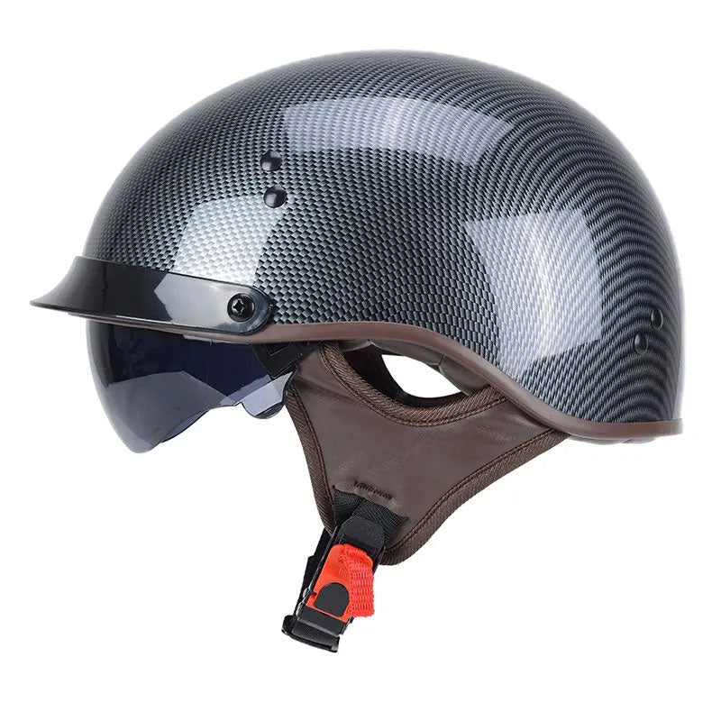 Casco con occhiali da sole NovaShield DOT e visiera UV leggera | Lersk