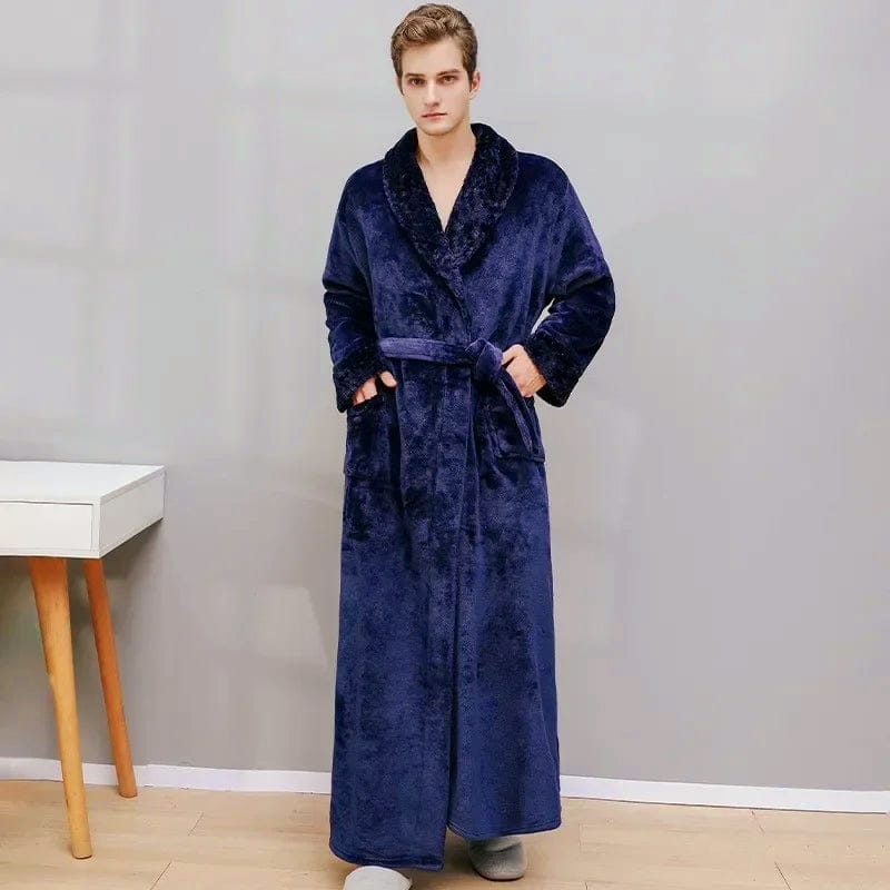 Unisex luksusbadekåbe til vintervarme og hjemmespa-komfort | Lersk