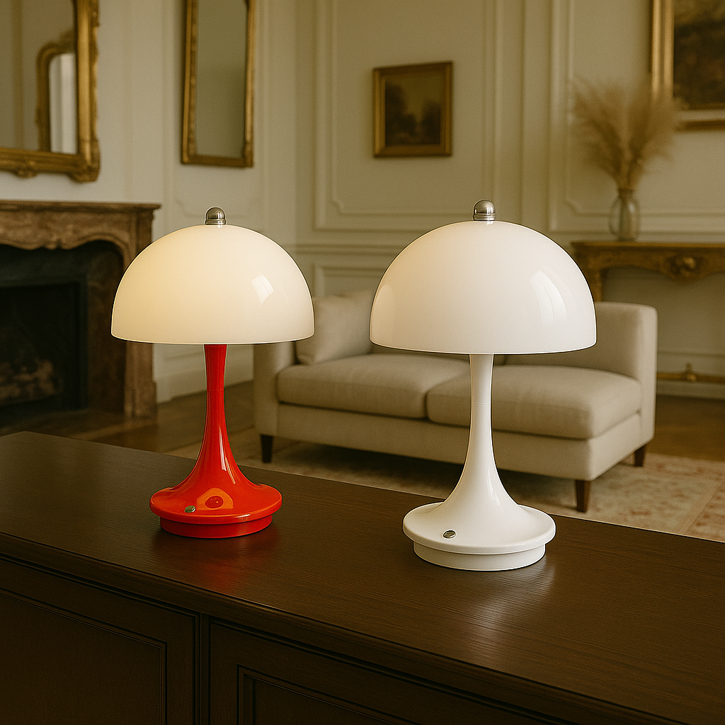 Mushroom Table Lamp With Soft Warm Ambient Lighting For Cosy Spaces | Lersk