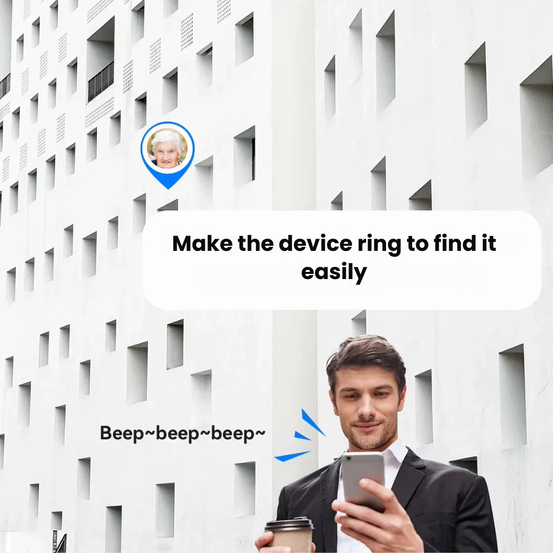 Real-Time GPS Tracker for Seniors with Waterproof Tracking and No Fees | Lersk