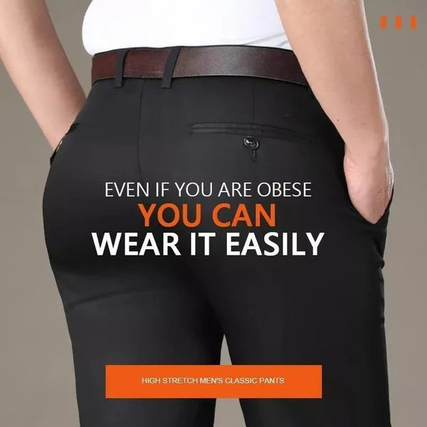 Klassische Herrenhose mit hohem Stretch | Lersk