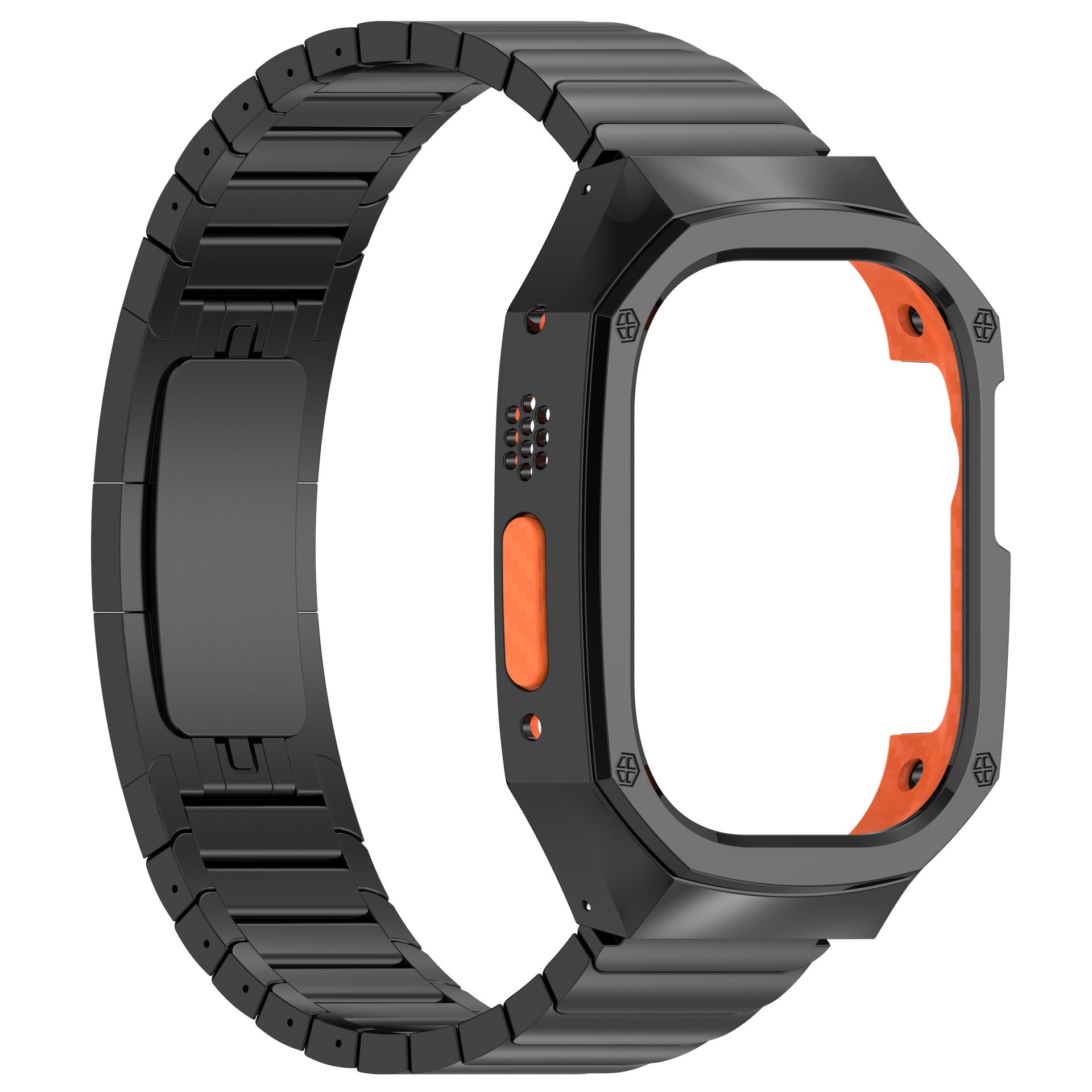 Cinturino e Cassa in Acciaio Inossidabile per Apple Watch Ultra | Lersk