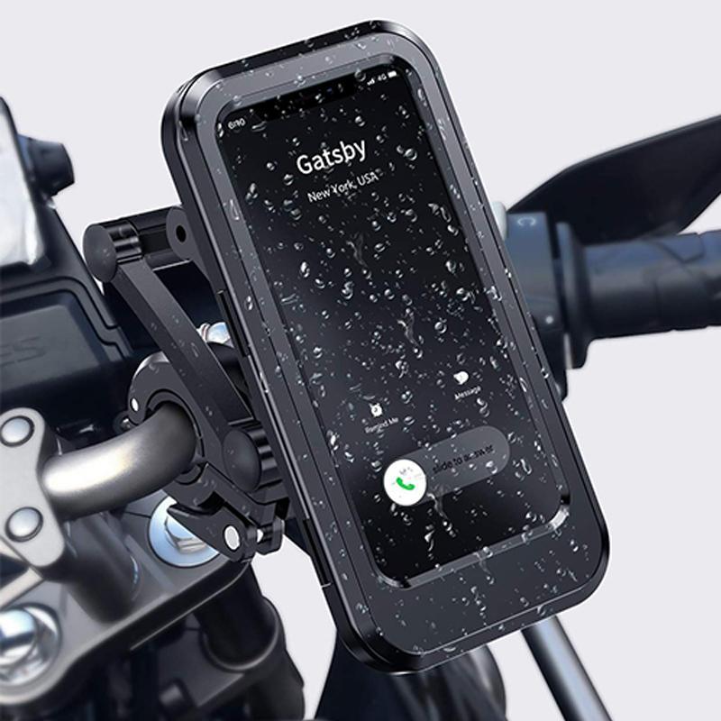 15W Power Bank Waterproof Bike Handlebar Phone Mount | Lersk