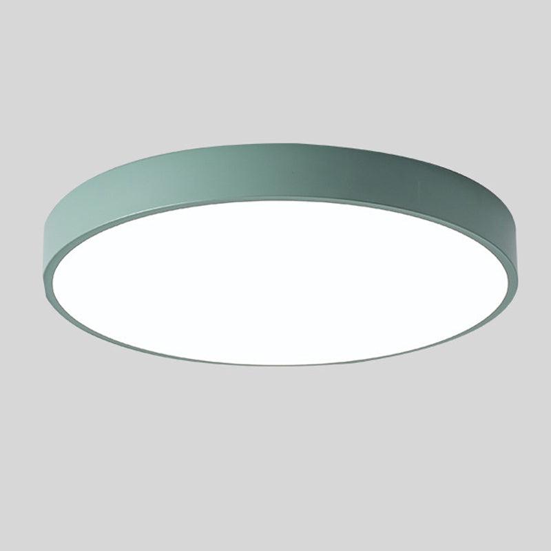 ضوء سقفي دائري LED على الطراز الإسكندنافي بإضاءة ناعمة وتصميم بسيط لغرف النوم ومناطق العمل | Lersk