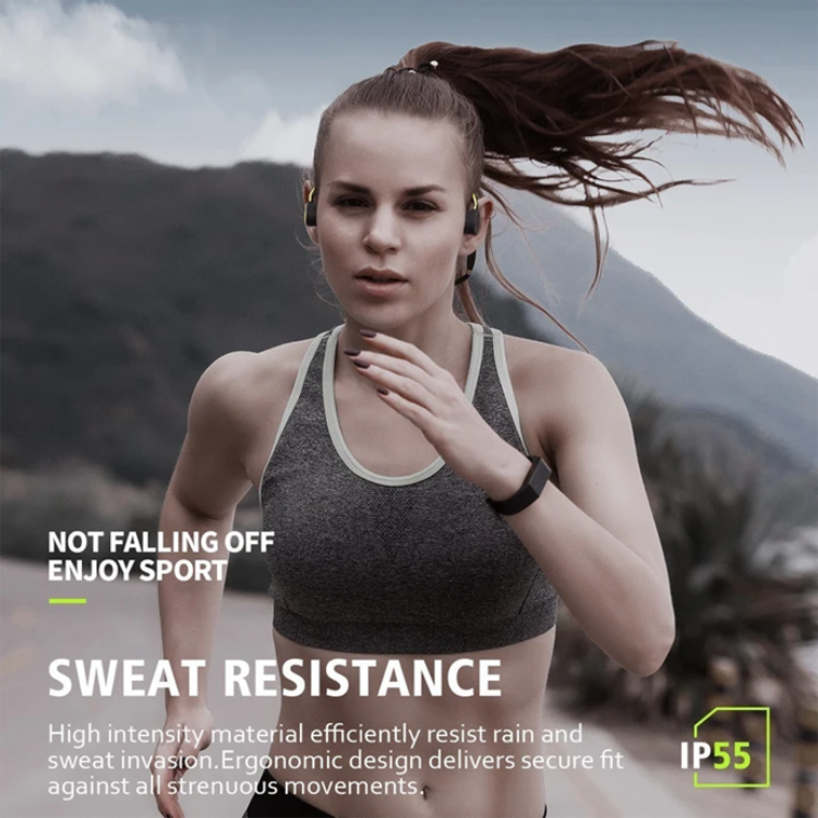 Waterproof Bone Conduction Headphones With Stereo Bluetooth Connectivity | Lersk