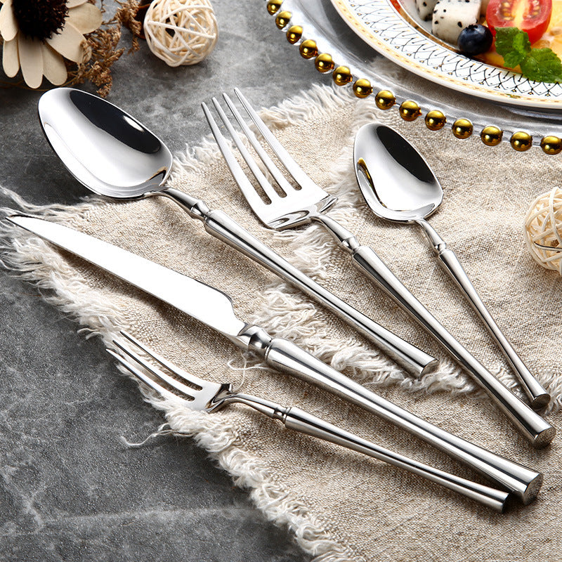 Aurea Flatware Set - Elegant Everyday Kitchen Cutlery | Lersk