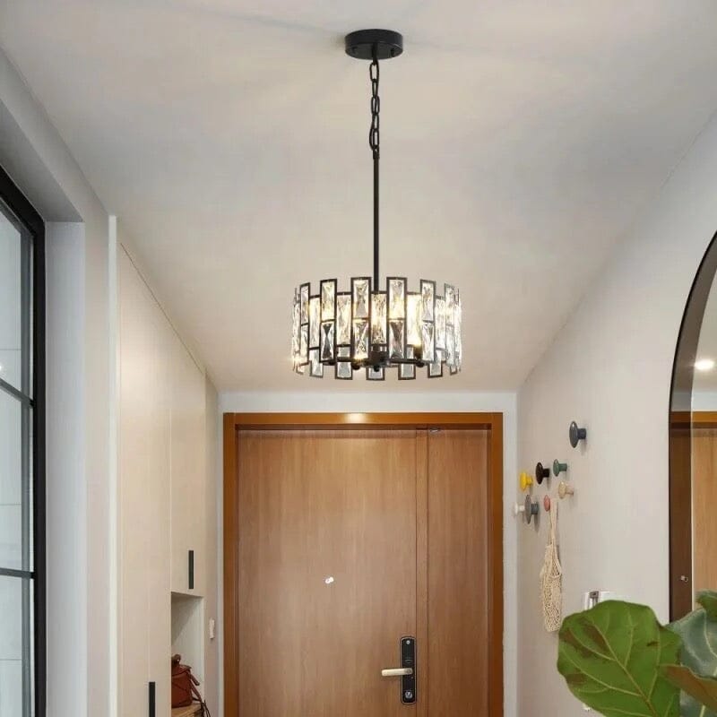 Celestia Crystal Pendant Light in Stainless Steel and LED | Lersk