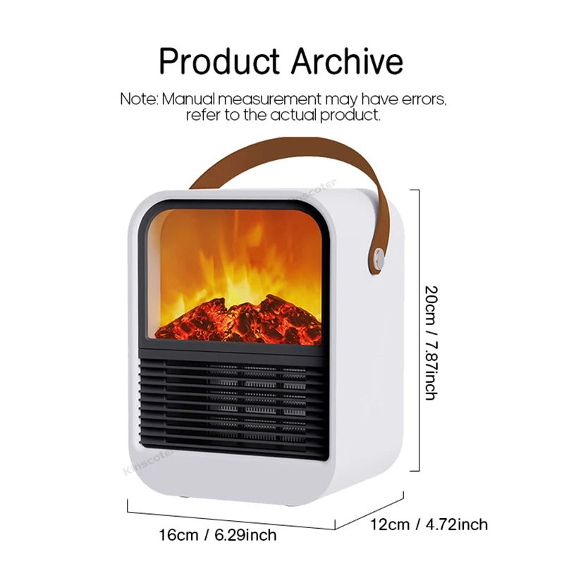 Electric Portable Heater For Instant Warmth For Small Spaces Cozy | Lersk