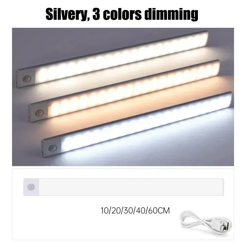 Wireless LED Cabinet Light With Motion Sensor For Kitchen | Lersk