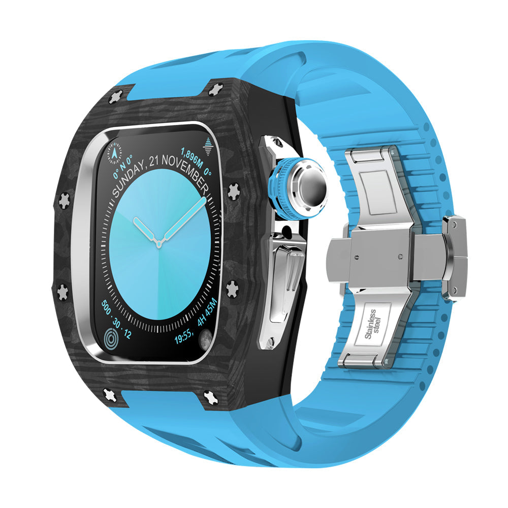 Zestaw do modernizacji NovaCarb S10 Titanium Apple Watch z włókna węglowego | Lersk