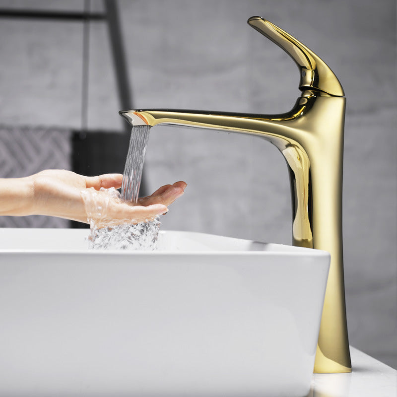 Cavelle Single-Handle One-Hole Vessel Bathroom Sink Faucet | Lersk