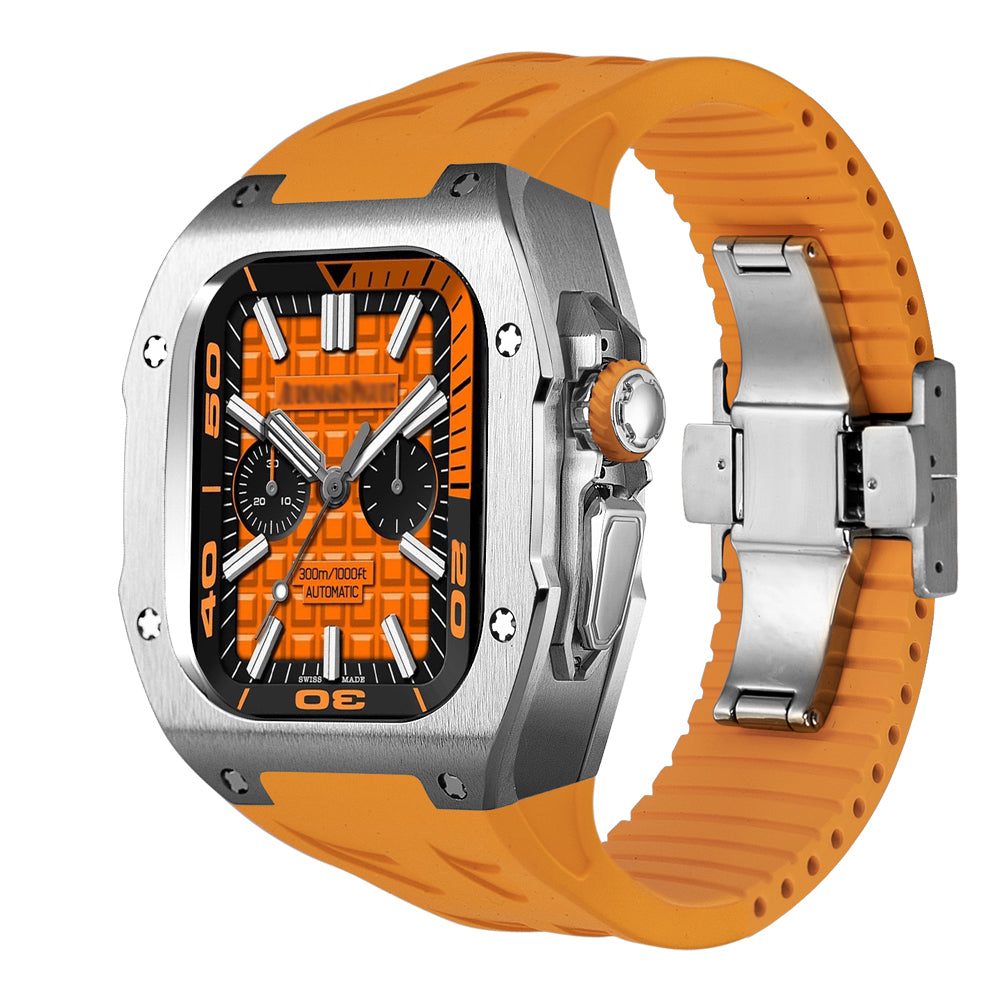 AeroNova Titanium Case & Fluororubber Band for AW Ultra | Lersk