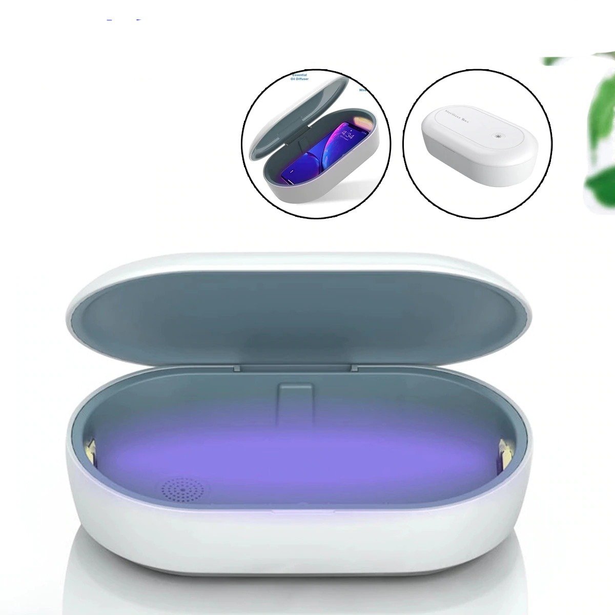 Přenosná UV sterilizační krabička Aestra pro telefony, hračky a domácnost | Lersk