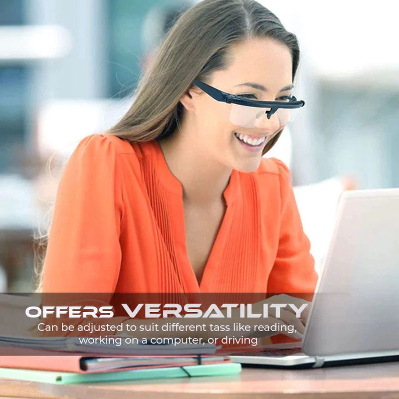VisionShift Einstellbare Fokusbrille von VisionShift für den täglichen Gebrauch beim Lesen und Sehen | Lersk