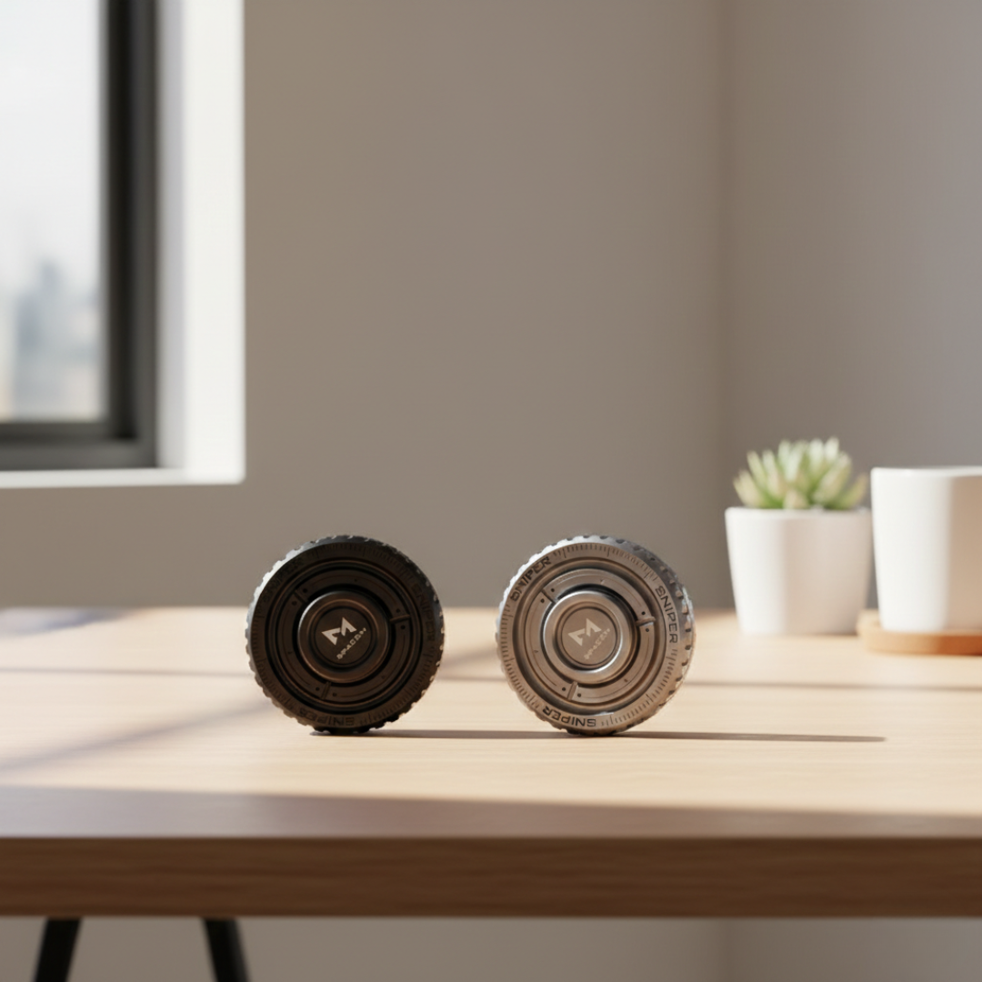 Edelstahl-Fidget-Spinner für Erwachsene und Schreibtischgebrauch | Lersk