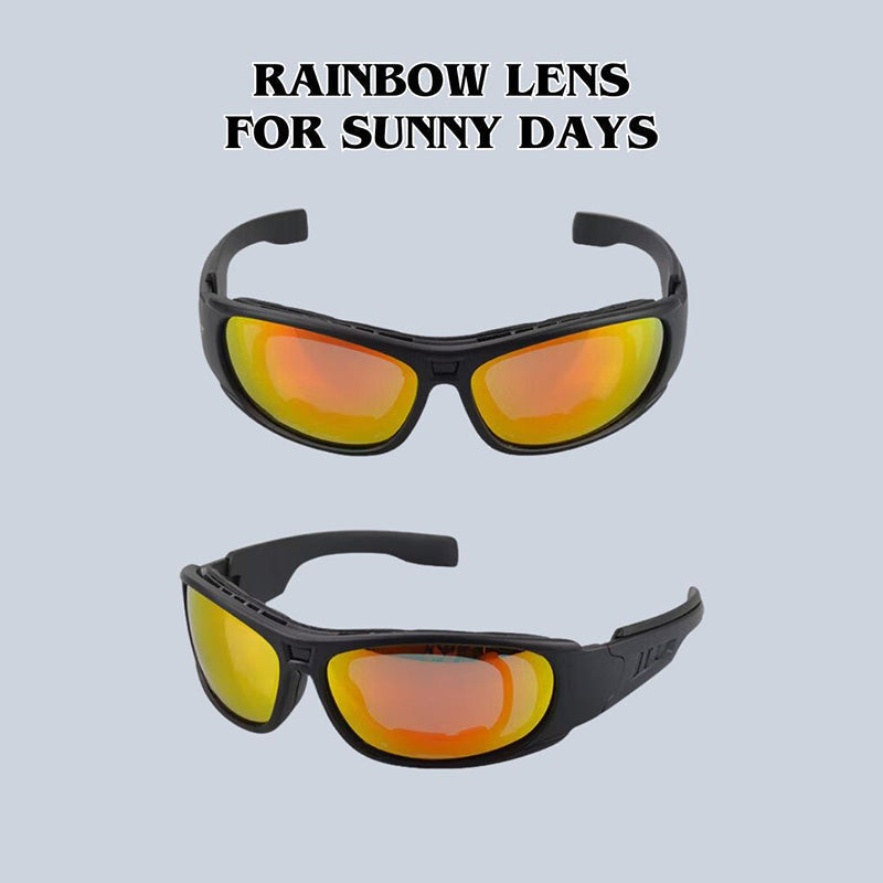 VoltRider Polarisierte Motorrad-Sonnenbrille mit UV400-Gläsern | Lersk