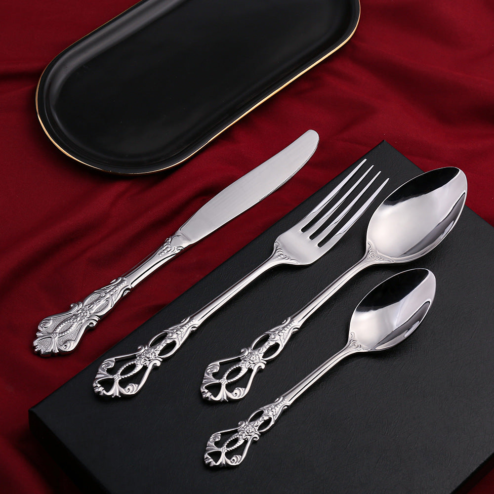 Novae Stainless Steel Cutlery Set Hand-Forged Durable | Lersk
