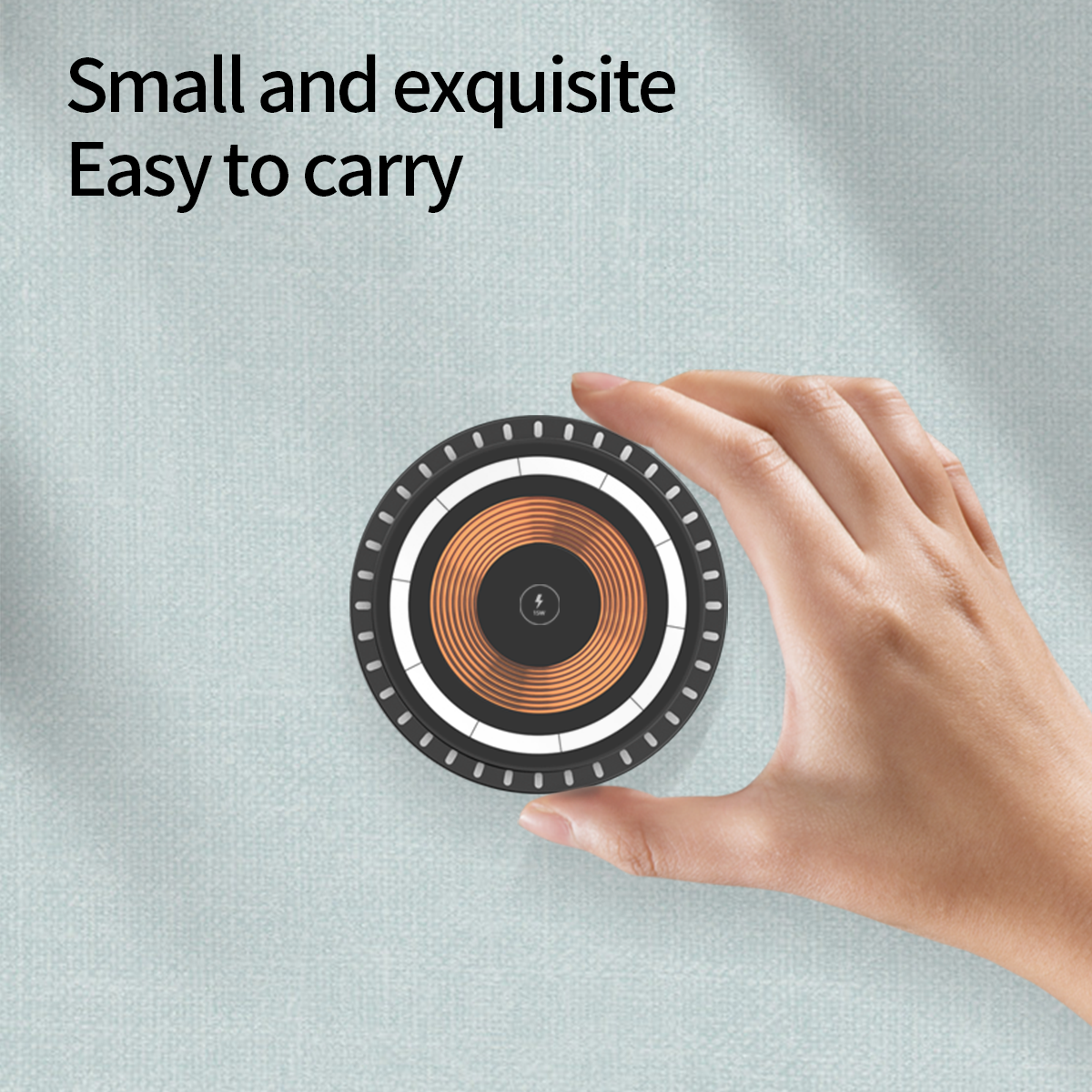 LumaVex | Ultra-Slim LED Ambient Light And Clear Magnetic Wireless Charging Pad | Lersk